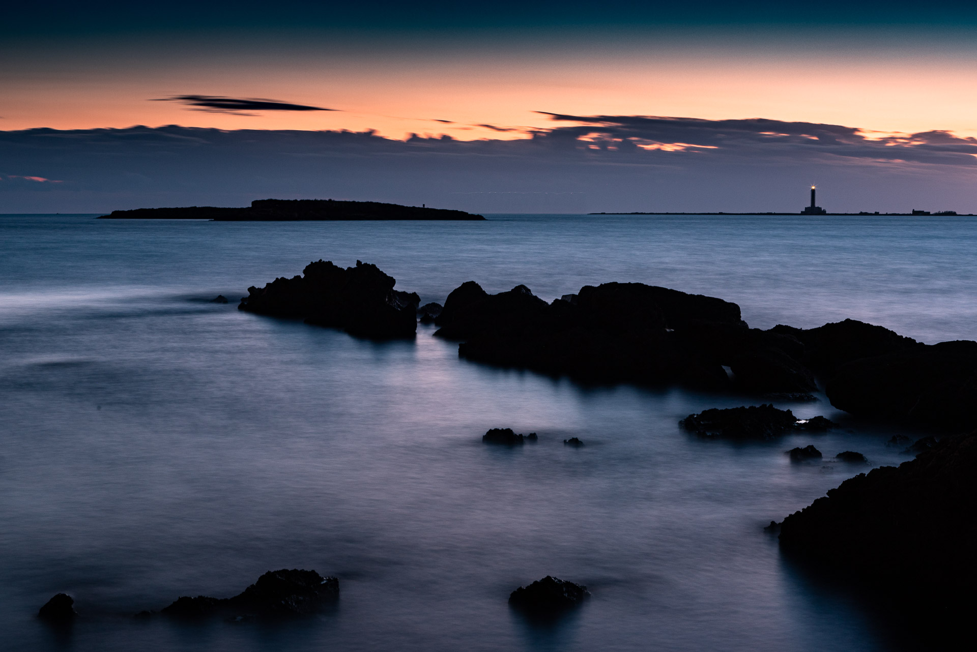 Gallipoli, seascape long exposure photography